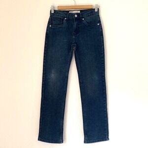 Levis 514 Straight Jeans Women 12 Dark Wash Performance Denim Classic Stretch